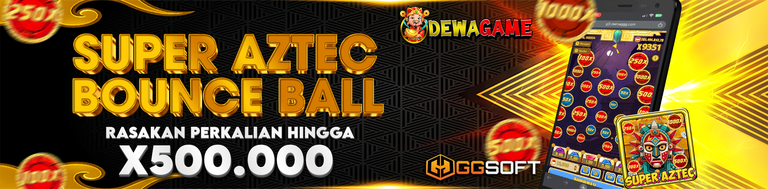 BONUS SUPER AZTEC BOUNCE BALL