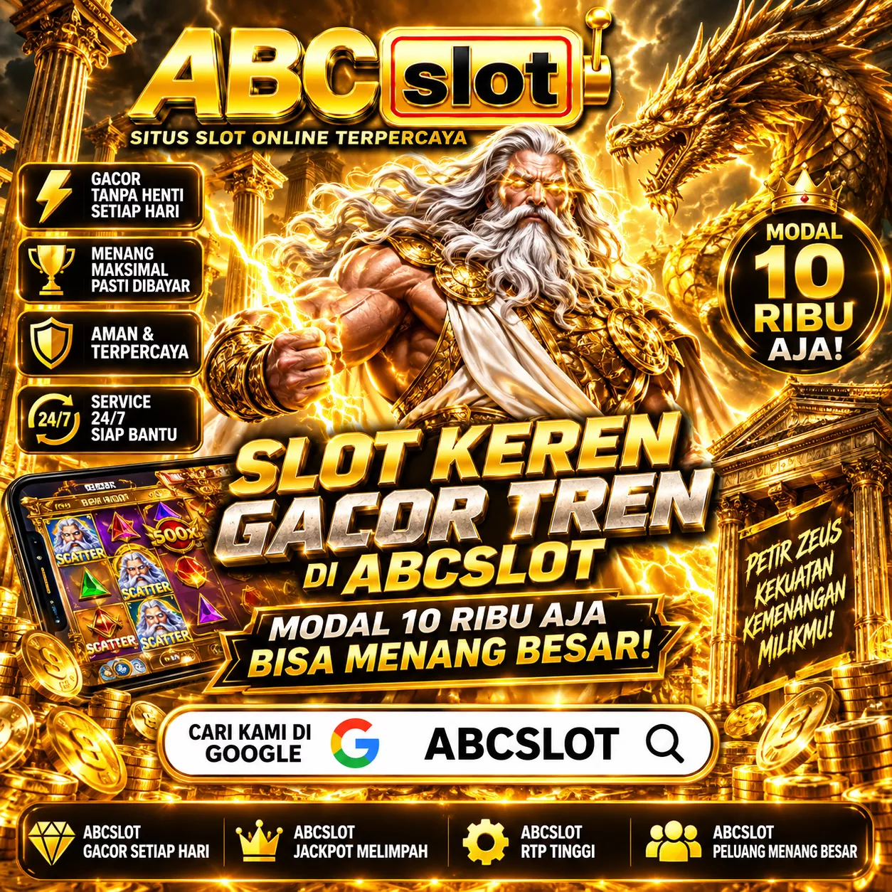 ABCSLOT - Kumpulan Game Seru Maxwin Dengan Bonus Berlimpah